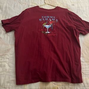 Tommy Bahama Maroon Short-Sleeve Graphic Tee